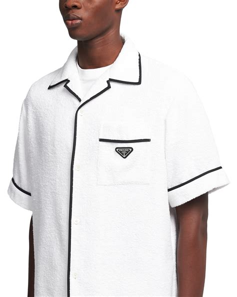 prada bowling shirt replica|prada bowling shirt white.